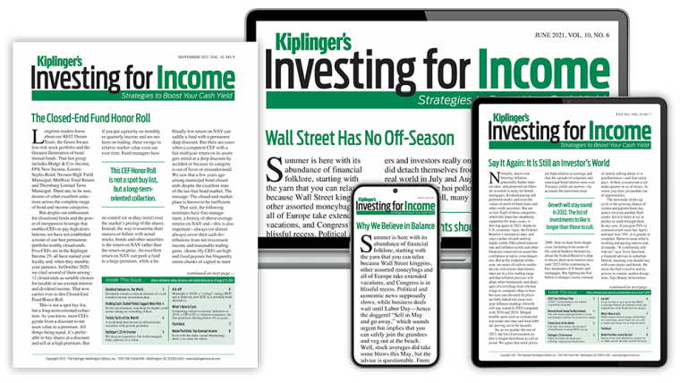 Kiplinger's Investing for Income